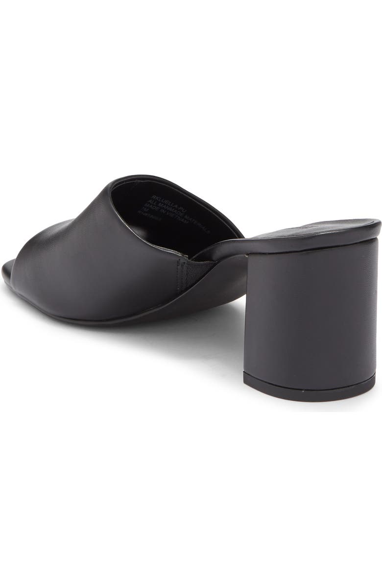 NORDSTROM RACK Luella Block Heel Slide Sandal, Alternate, color, Black