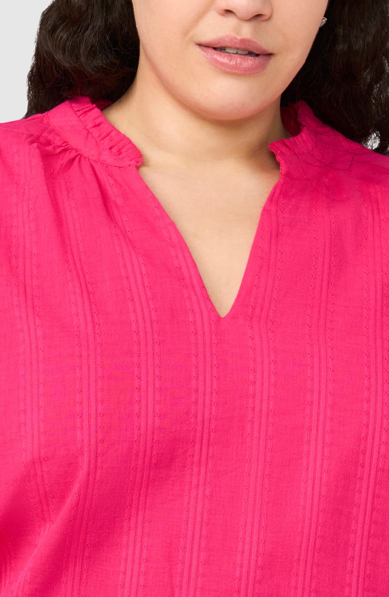 Halogen<sup>®</sup> Ruffle Neck Flutter Sleeve Top, Alternate, color,