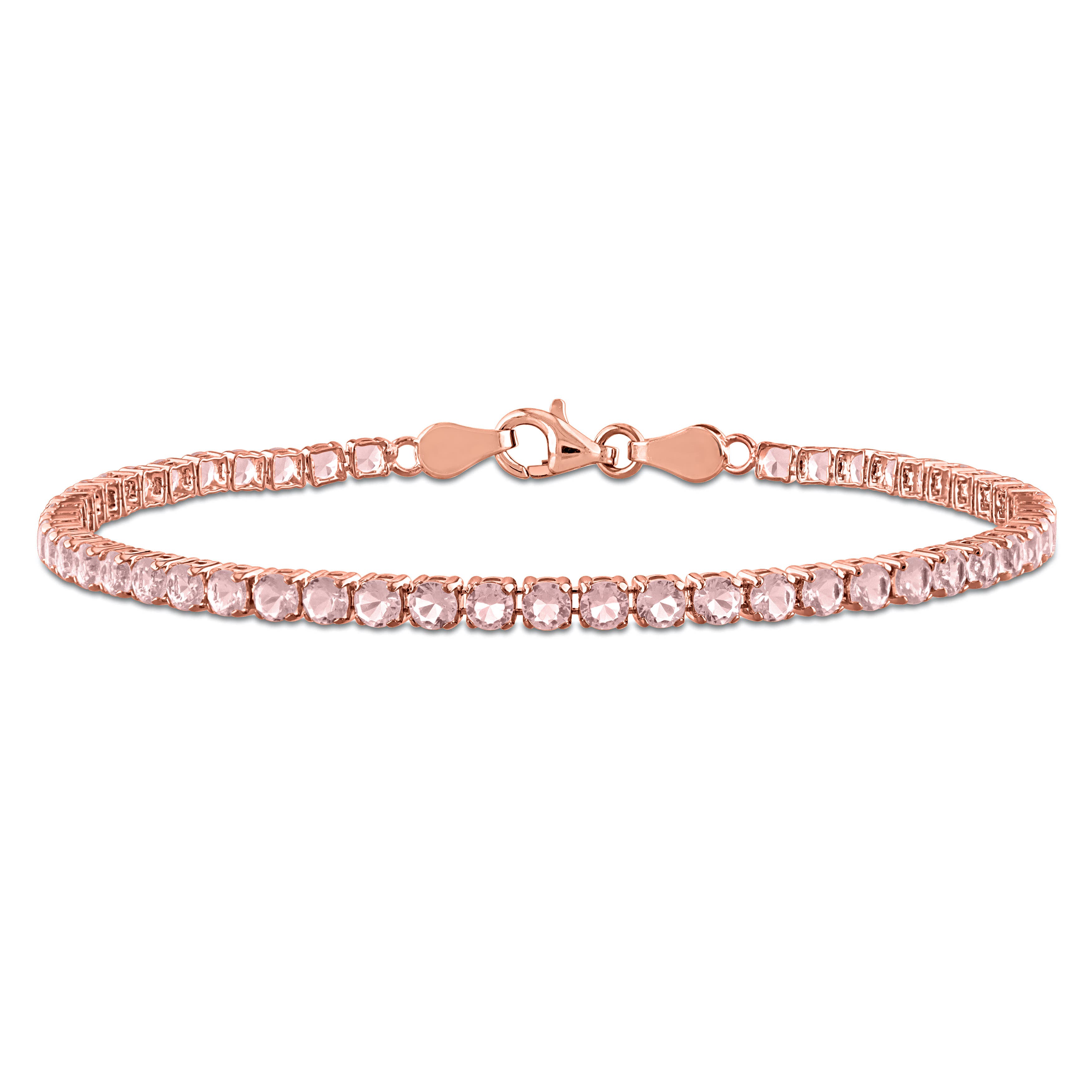 Morganite/Rose-Plated