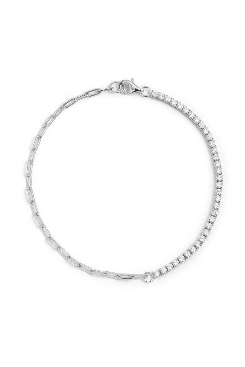 Multi Tennis Chain Bracelet, Main, color, Gold