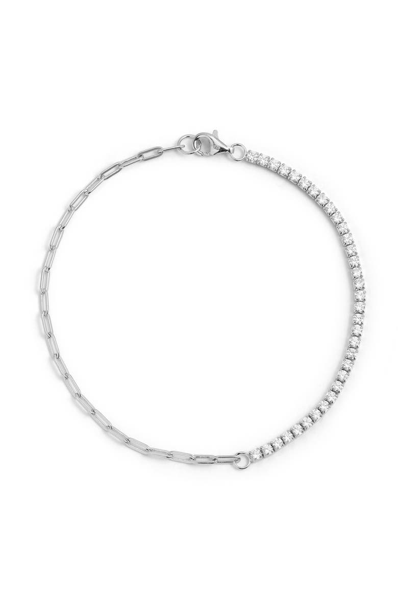 Mazin Jewels Multi Tennis Chain Bracelet, Main, color, Gold