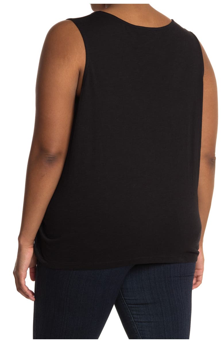 Sanctuary Button Front Knit Tank, Alternate, color, 