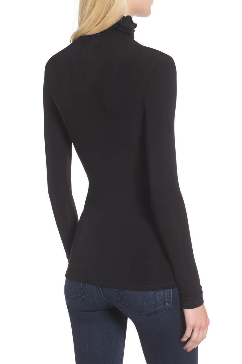 Layering Turtleneck, Alternate, color, BLACK