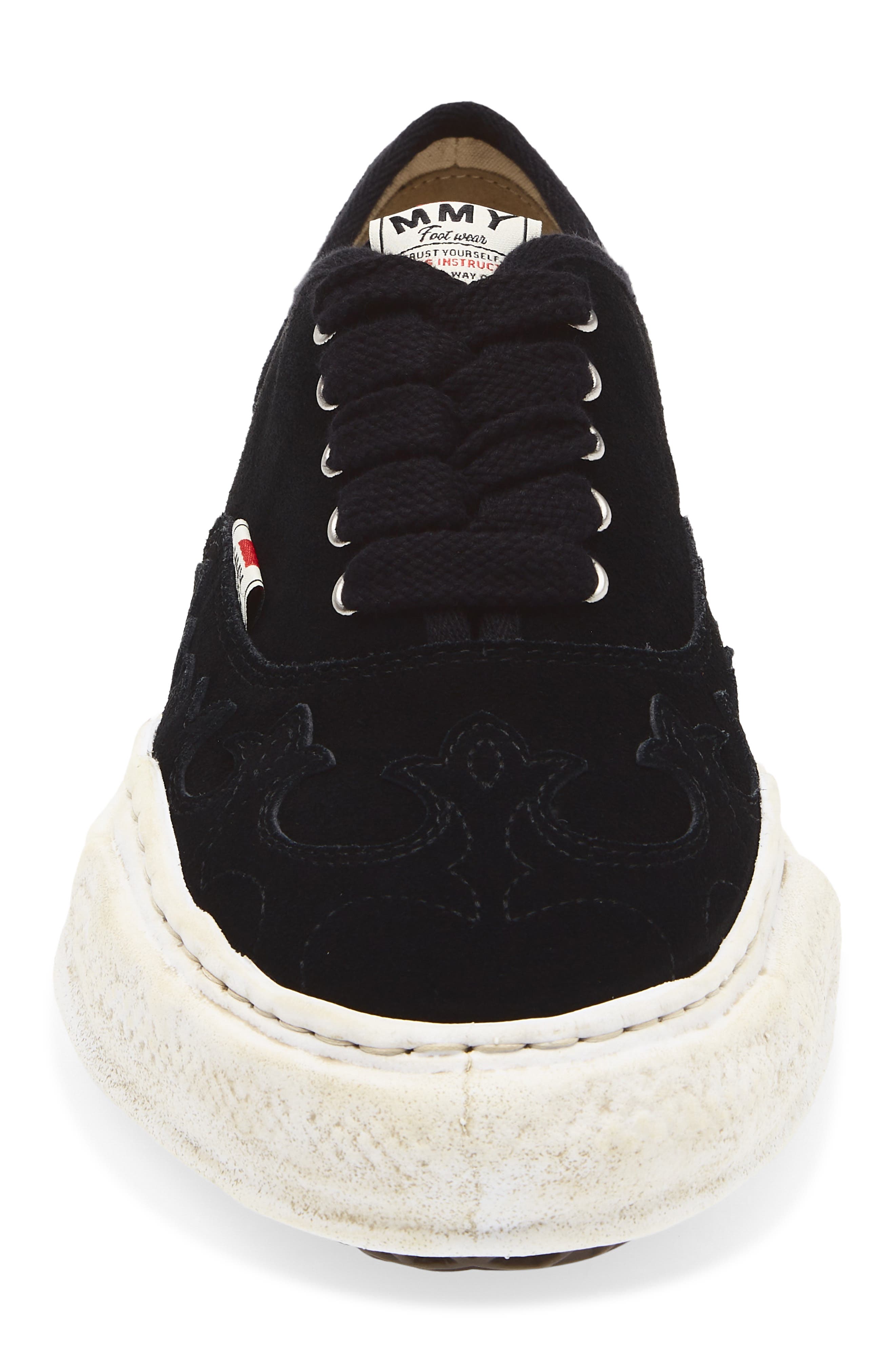 Maison MIHARA YASUHIRO Baker Western Detail Original Sole Sneaker, Alternate, color, Black