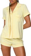 EDIKTED Tezlie Short Sleeve Button-Up Shirt