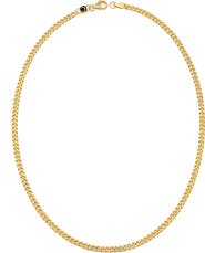 Crislu Men's Curb Chain Necklace