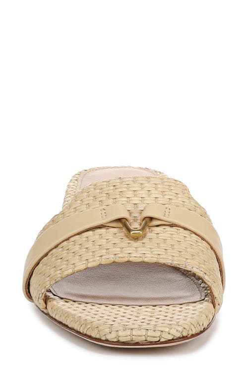 Veronica Beard Annette Raffia Sandals In Natural