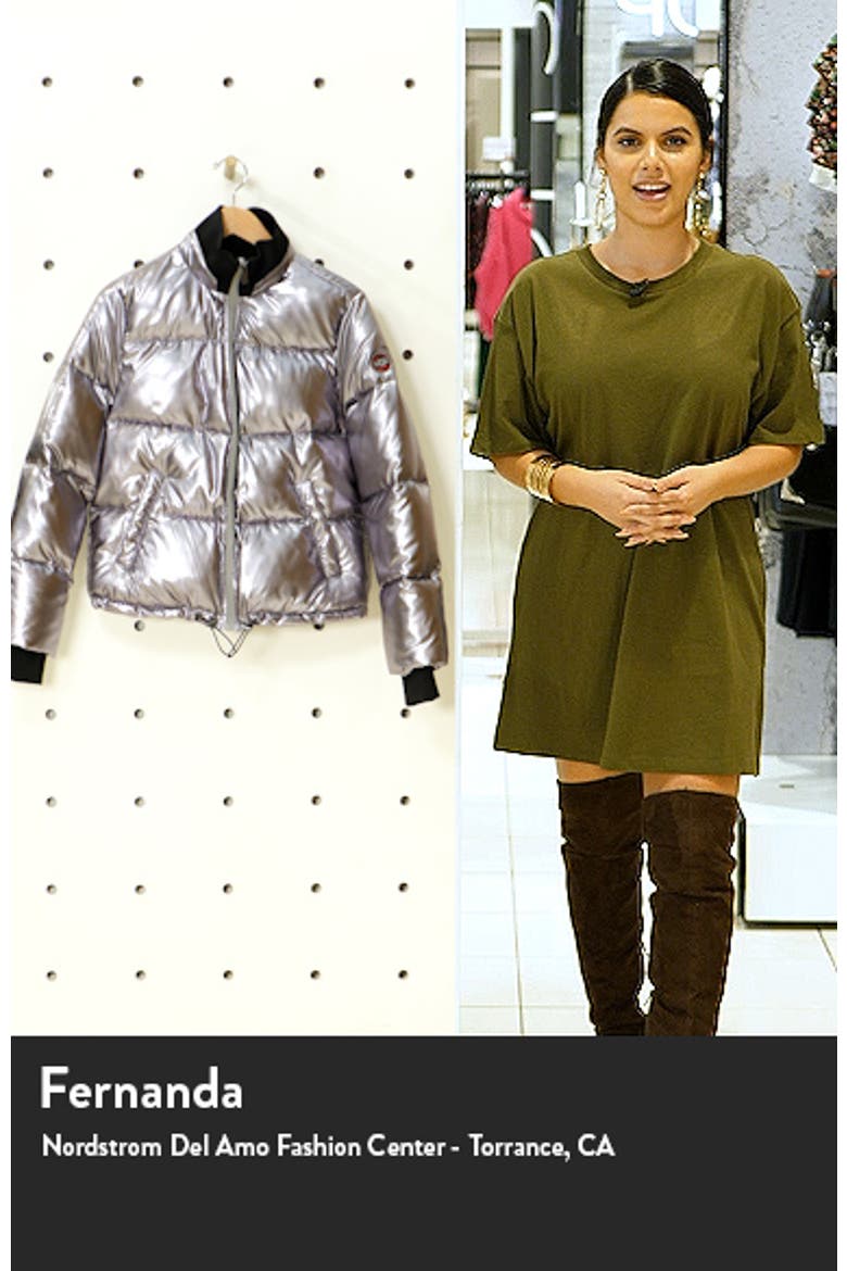 Izzie Water Repellent Puffer Jacket video