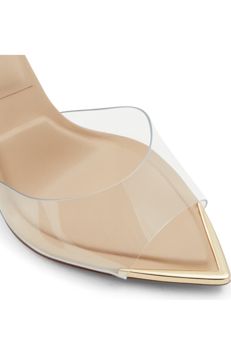 ALDO Annabrilden Pointed Toe Sandal, Alternate, color, Bone