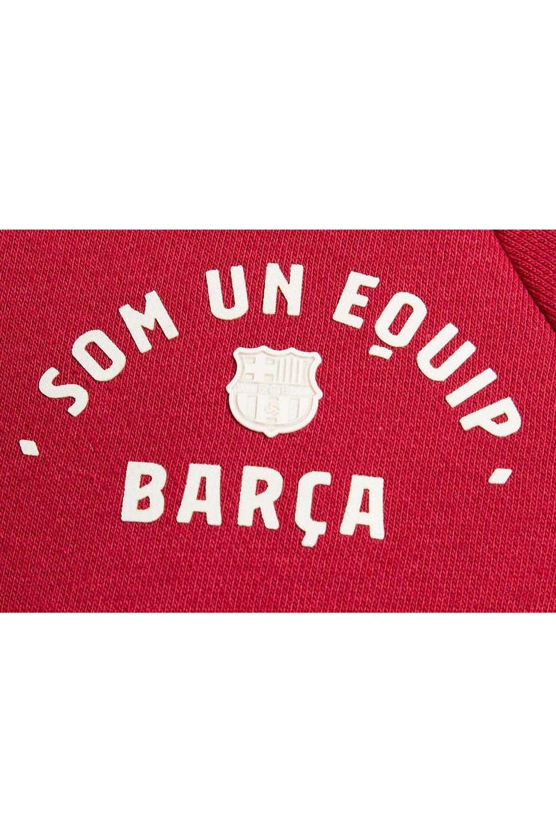 Women's Nike Red Barcelona Essential Pullover Hoodie, Alternate, color, Red