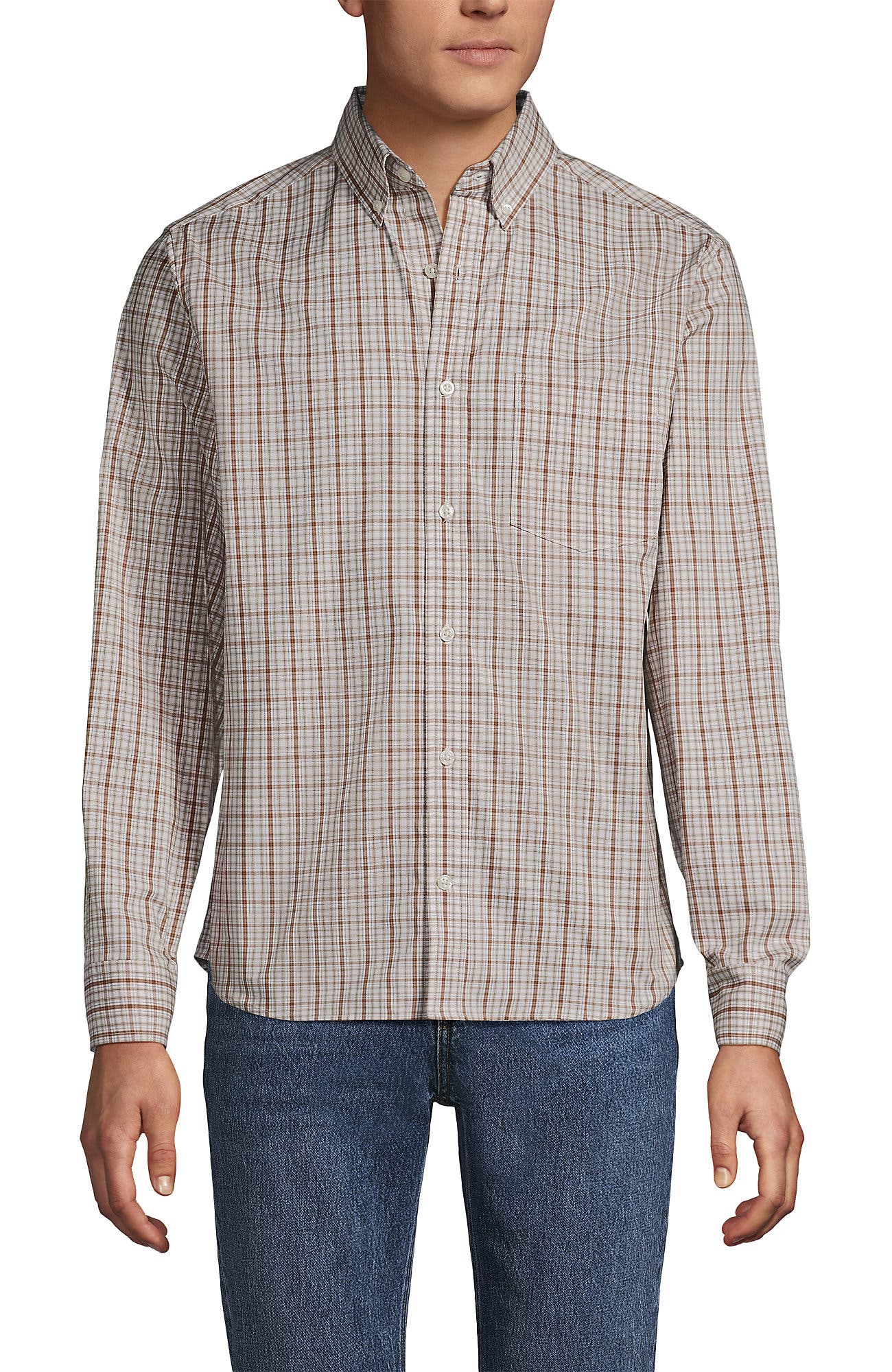 Canyon Camel/White Plaid