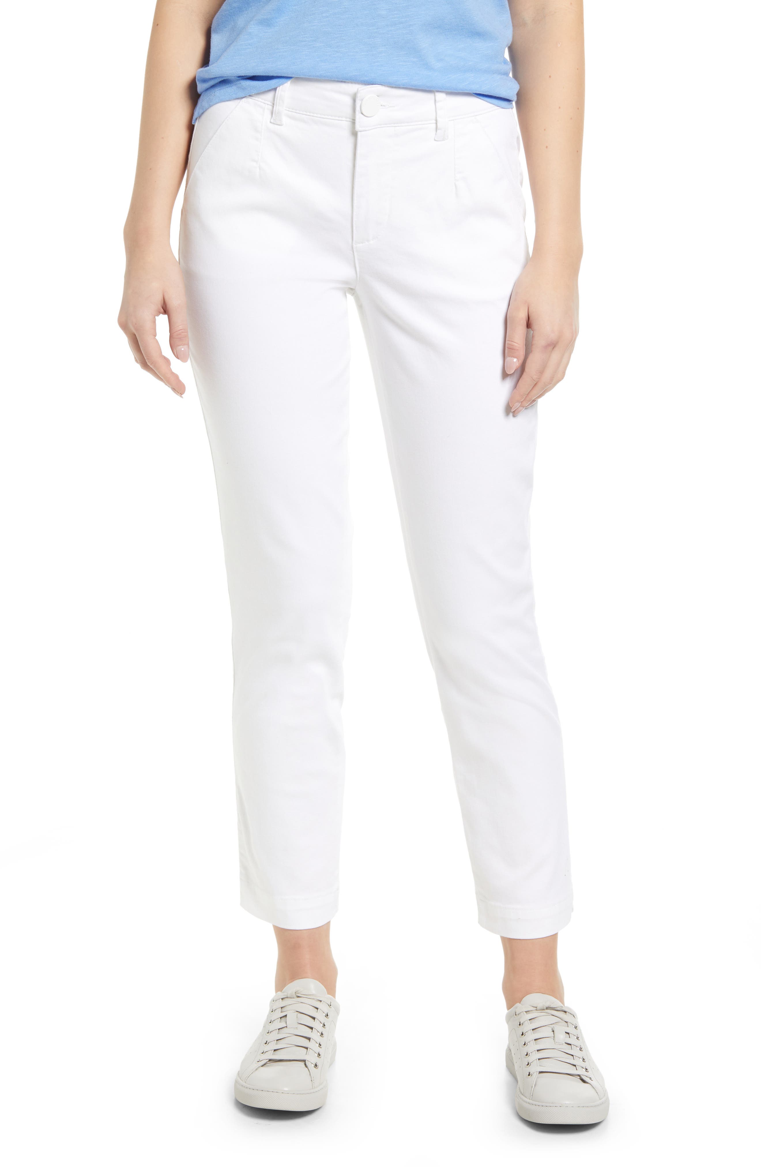 CASPIAN ROMA FLORAL STRETCH COTTON CHINO PANT - FLANNEL
