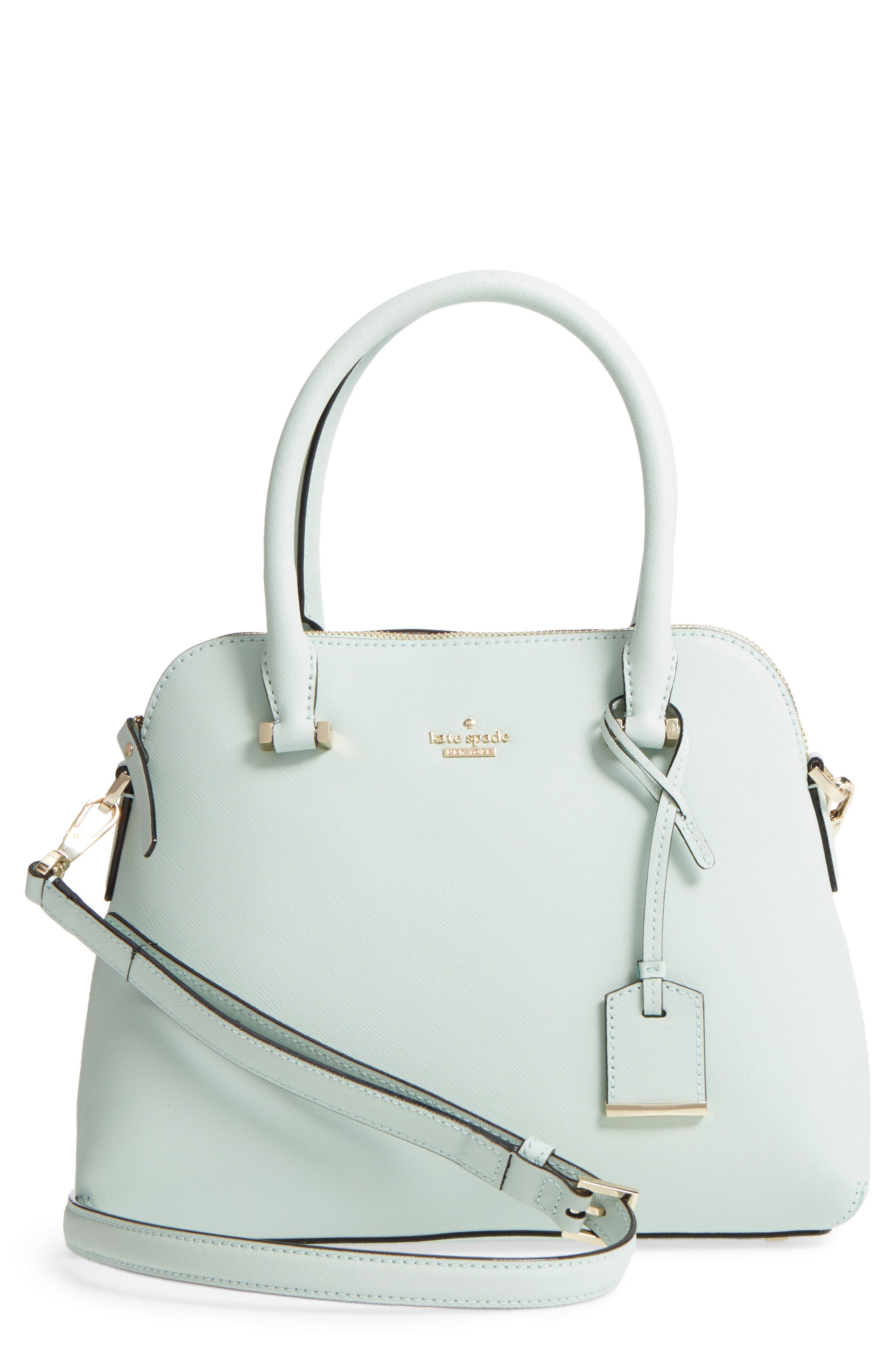 Kate Spade New York cameron street maise leather satchel, Main, color, 
