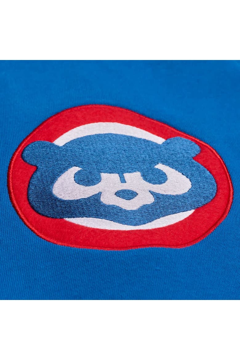 Women's Mitchell & Ness  Royal Chicago Cubs Pep Rally Sweatshirt, Alternate, color, Royal