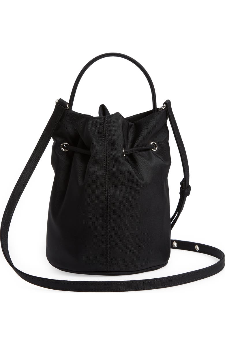 Balenciaga Extra Small Wheel Logo Bucket Bag, Alternate, color,