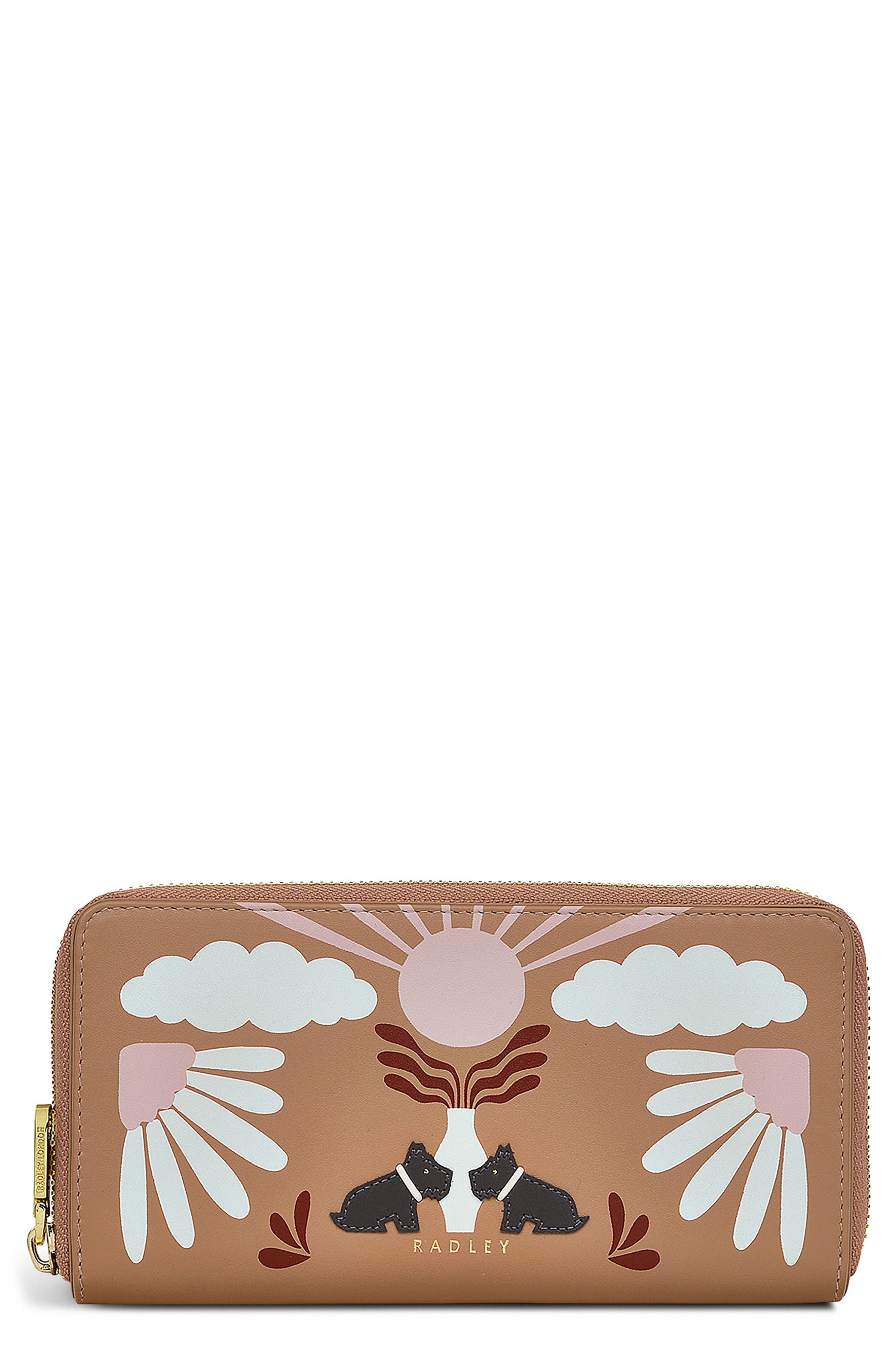 Radley Rising Sun Zip Around Wallet