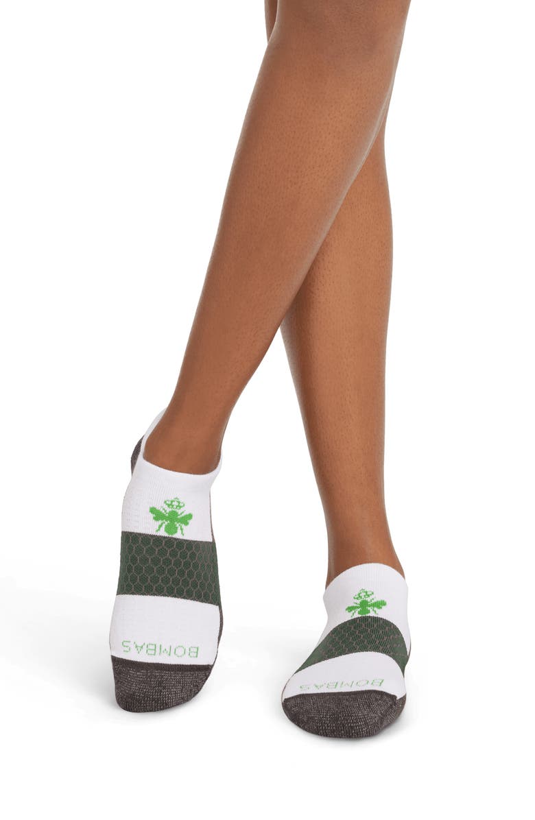 Bombas Colorblock Golf Ankle Socks, Alternate, color, 