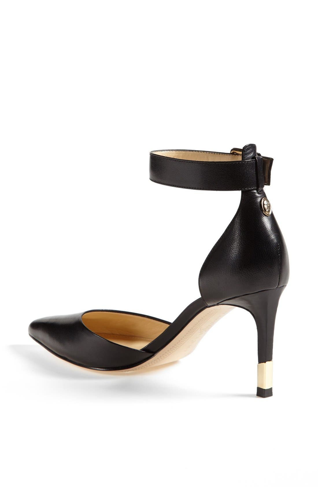 'Fabian' Pump, Alternate, color, BLACK