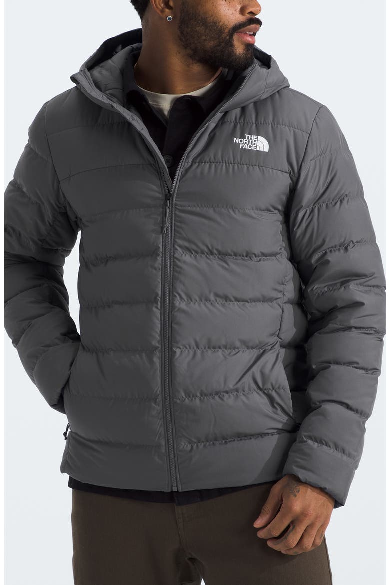 Aconcagua 3 Water Repellent Hood Jacket, Main, color, SMOKED PEARL