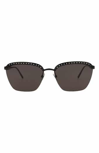 Alaïa 59mm Rectangular Sunglasses