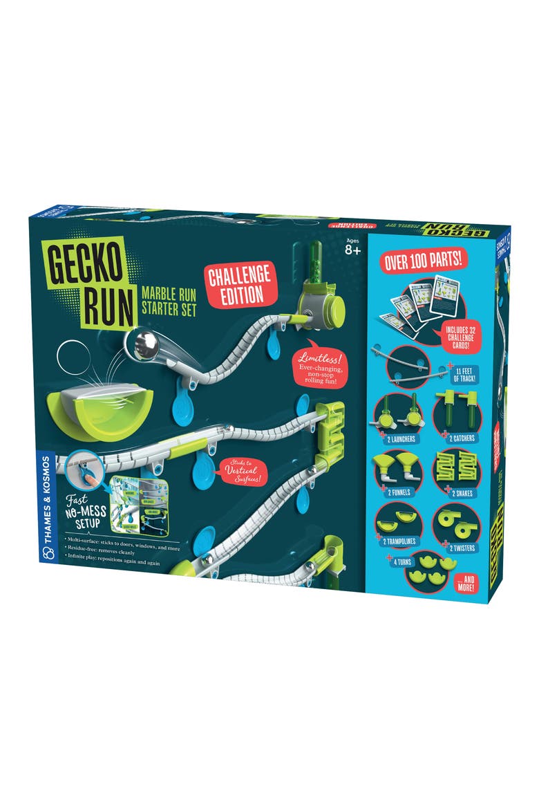 Gecko Run Marble Run Kit, Main, color, ASSORTED
