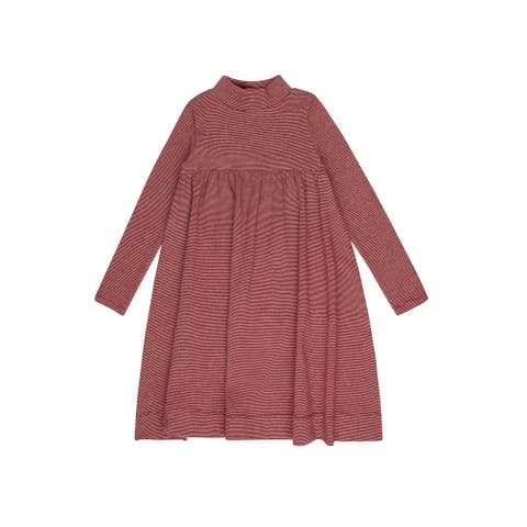 French Terry Autumn Kids Collection - Dress (Toddler, Little Kid & Big Kid)