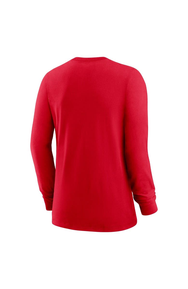 Nike Women's Nike Red Kansas City Chiefs Prime Split Long Sleeve T-Shirt, Alternate, color,