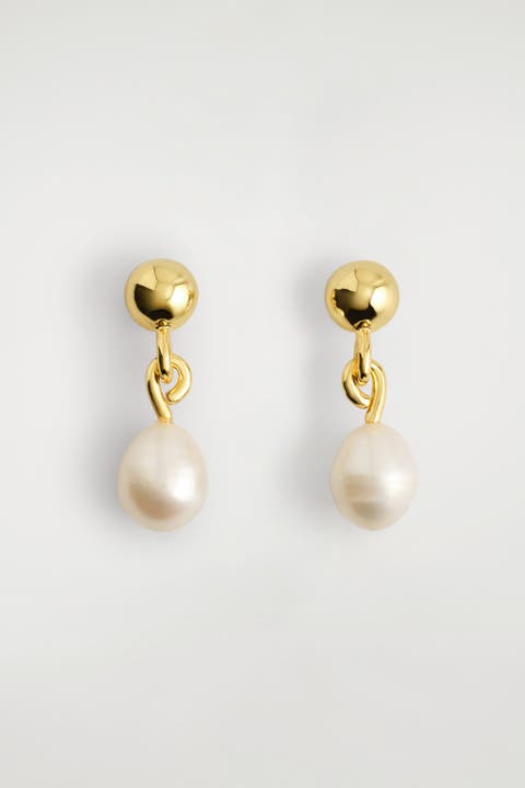 Freshwater Pearl Drop Earrings