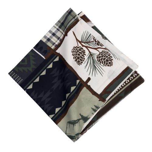 C & F Home C&f Home Greenstone Pines Cotton Napkins Set Of 6 In Multi