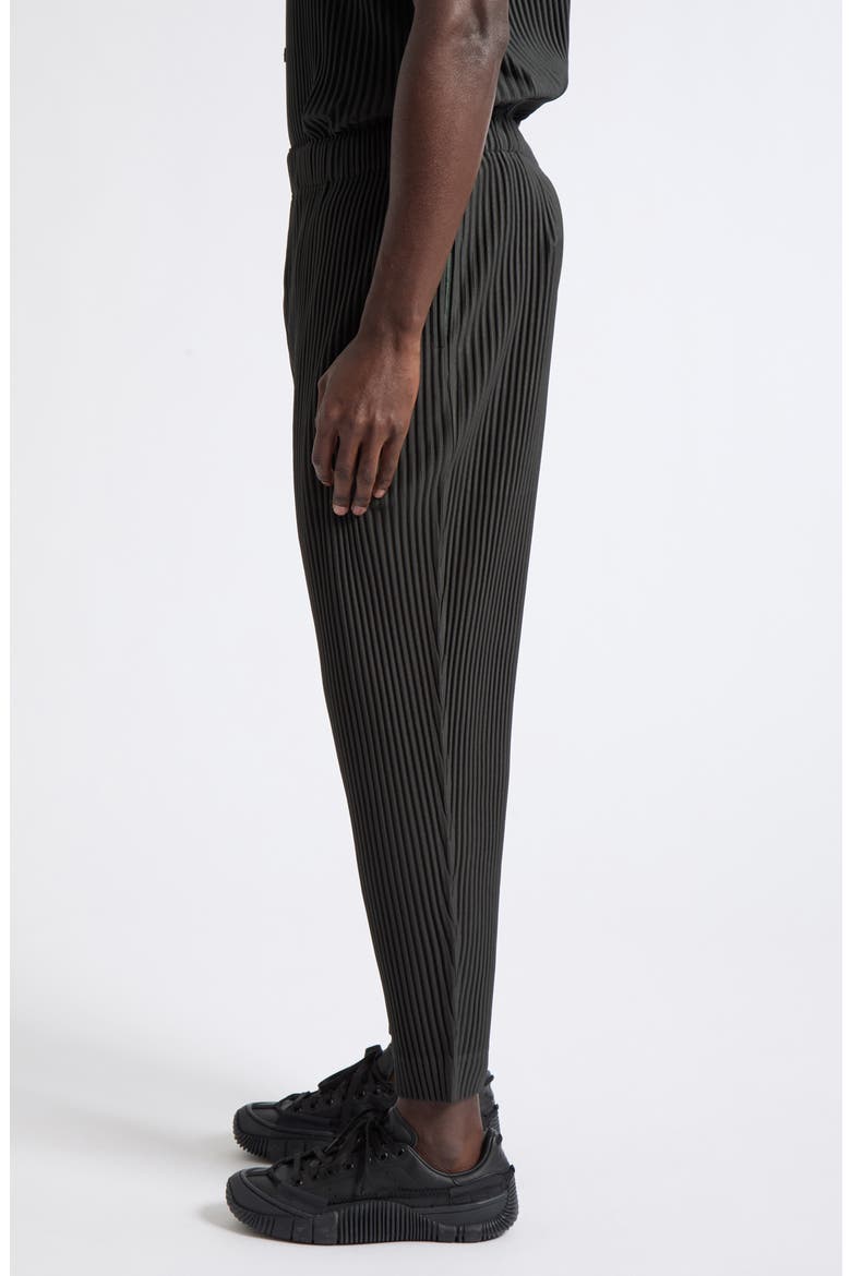 Monthly Colors January Pleated Pants, Alternate, color, INKY GRAY