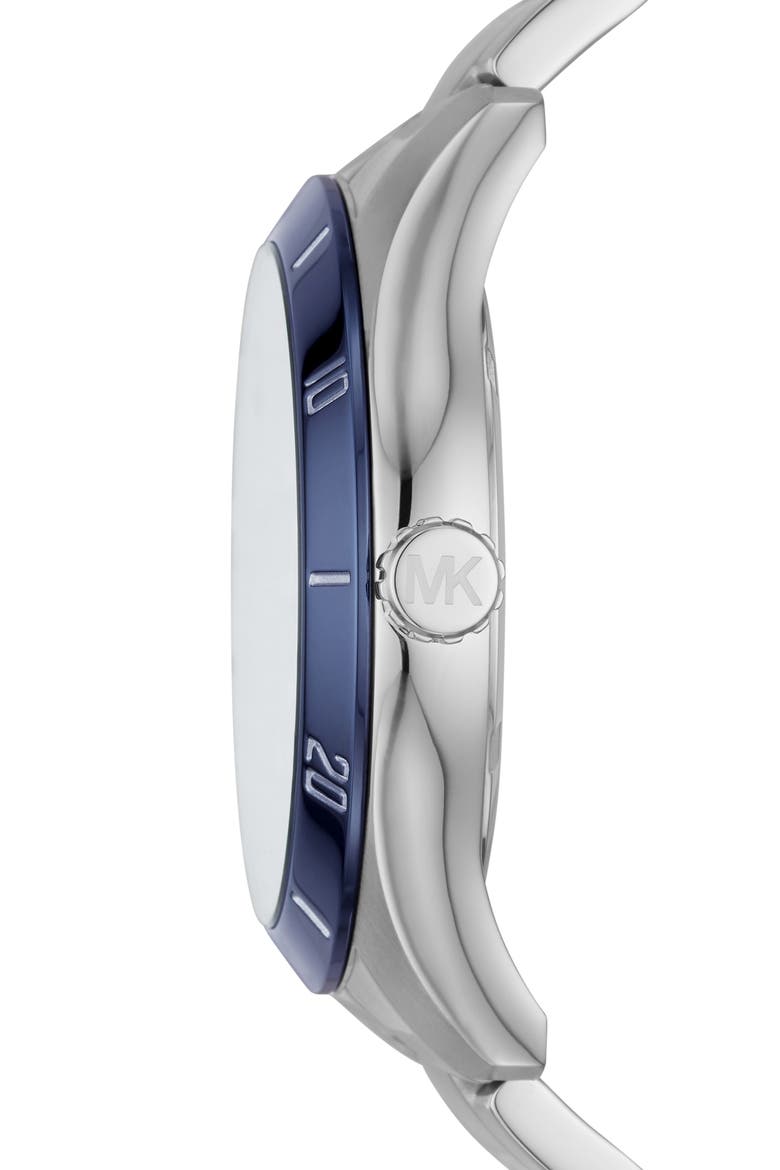Layton Bracelet Watch, 44mm, Alternate, color, SILVER