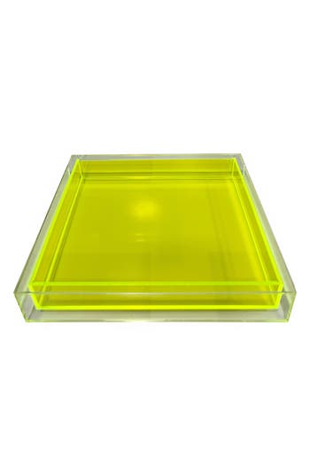 R16 Home Encased Color Lucite Tray