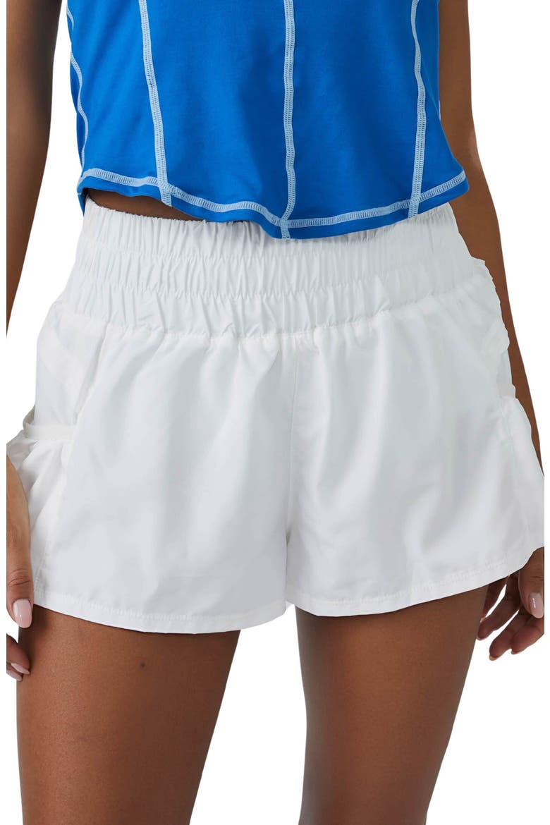 FP Movement Get Your Flirt On Shorts, Main, color, WHITE