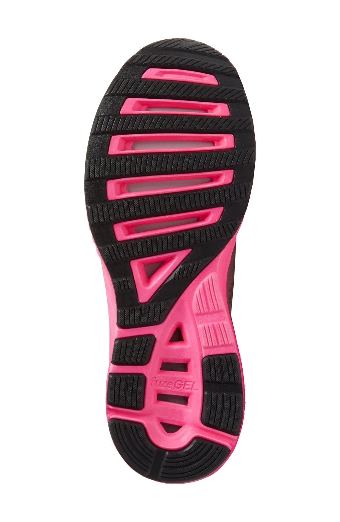 'FuzeX Lyte' Running Shoe, Alternate, color, GREY/ WHITE/ PINK