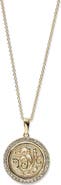 Anzie Love Letter Royal Love Medallion Necklace
