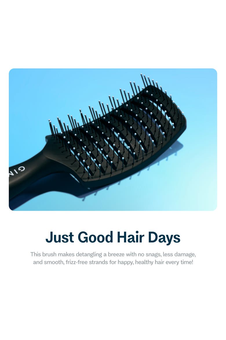 Vented Detangling Brush, Alternate, color, Black