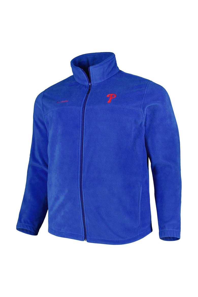 Men's Columbia Royal Philadelphia Phillies Big & Tall Steens Mountain Full-Zip Jacket, Alternate, color, Royal