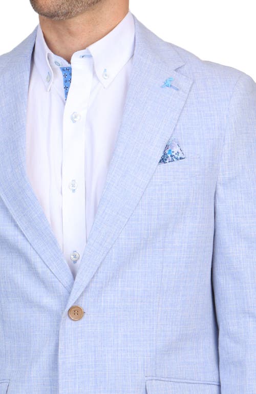 Tailorbyrd Broken Check Sport Coat In Blue