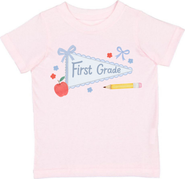 Sweet Wink First Grade Pennant Short Sleeve T-Shirt