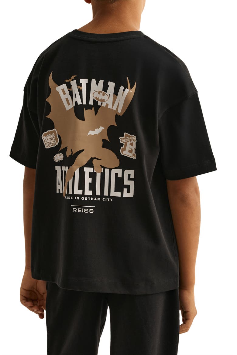 Kids' Robinson DC® Batman Graphic T-Shirt, Alternate, color, BLACK