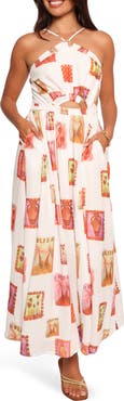 Petal & Pup Madi Cutout Sleeveless Maxi Dress