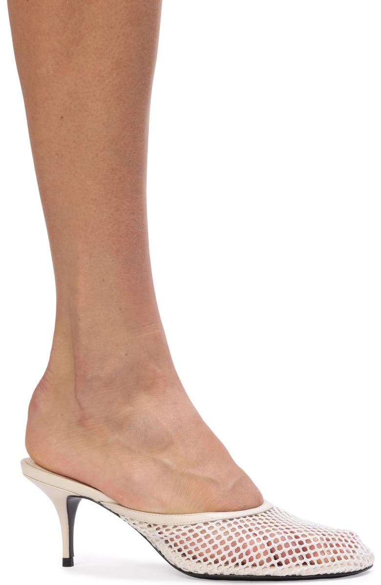 BLACK SUEDE STUDIO Giuly 65 Mule, Alternate, color, Coconut Leather/Mesh