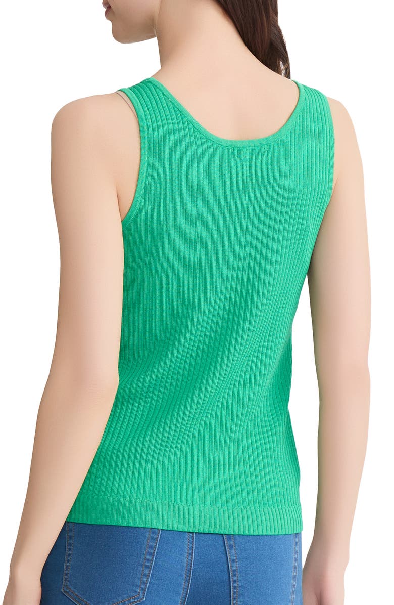 Jones New York Scoop Neck Rib Sweater Tank, Alternate, color, 