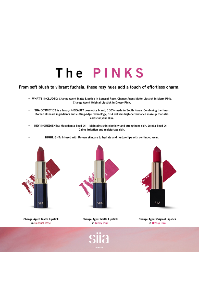 3-Pc. The Pinks Set