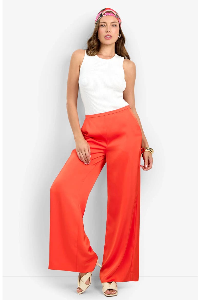 Tavia Pant, Main, color, Red