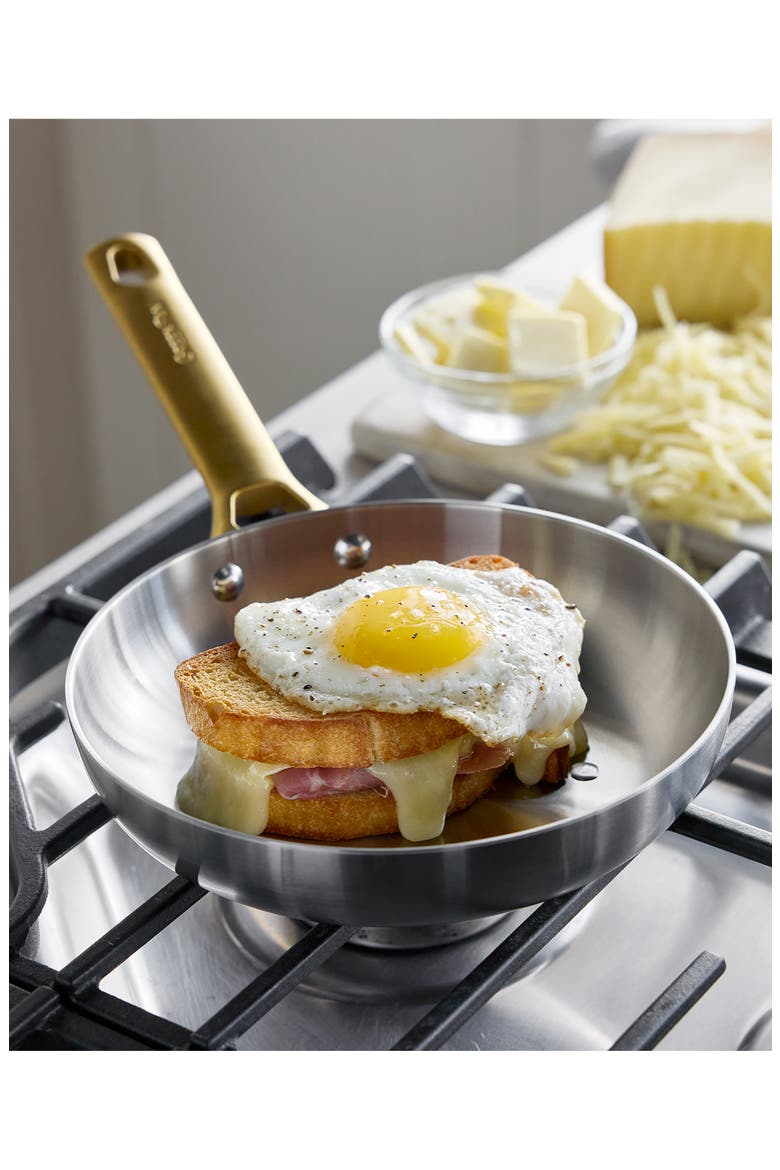 Reserve Stainless Steel 8-Inch Frying Pan, Alternate, color, STAINLESS STEEL