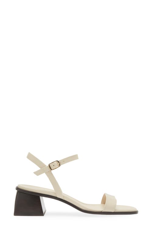 Reformation Stephanie Heeled Sandal In Neutral