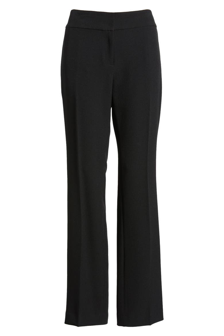 Ava Straight Leg Pants, Alternate, color, BLACK