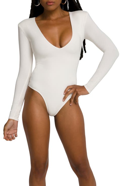 Good Body Power Shoulder Bodysuit