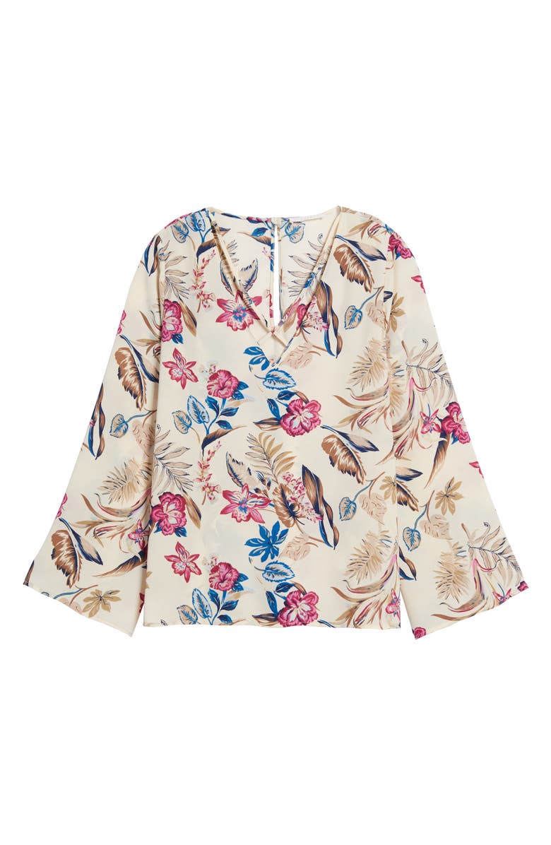 All in Favor Cross Front Blouse, Alternate, color, 